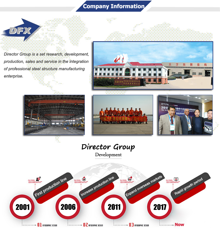 Easy Assembled Long-span Resistant Seismic Earthquake High-quality Steel Structural Workshop