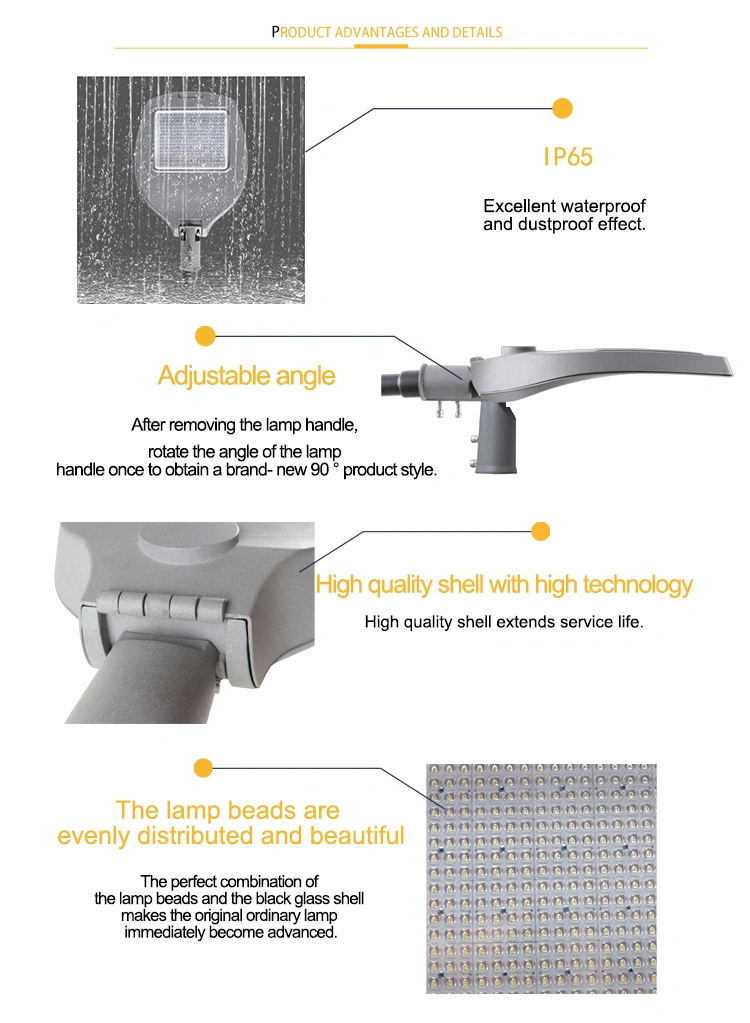 Die-Casting Aluminum 150W Low Price CE LED Street Light