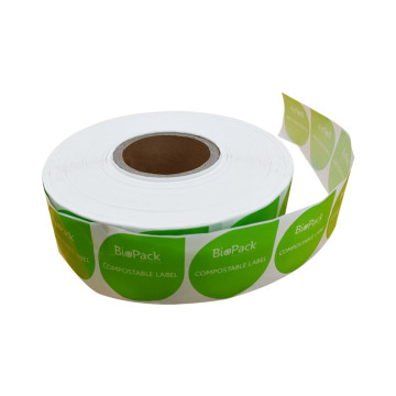 Hot sale 100% PLA Compostable Custom LOGO printen 100% composteerbare PLA verpakking tapes met op maat bedrukt