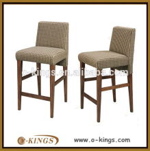 Wooden cheap commercial bar stools supplier in China