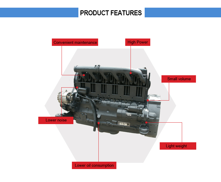 BF6L913C Deutz Complete Diesel Engine Air Cooling for Construction Machine