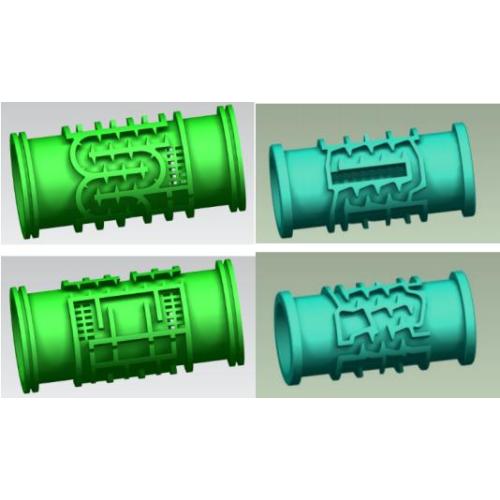 Émetteur cylindrique intégré