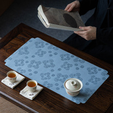 Waterproof Jacquard Tea Mat Cushion and Towel Set
