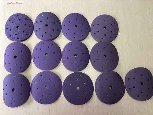 Purple Abrasive Disc for Car Paint Sanding