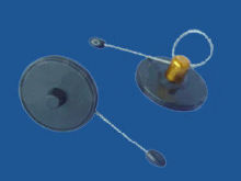 Eas Security Bottle Security Tag , Iron Round Bottle Tag