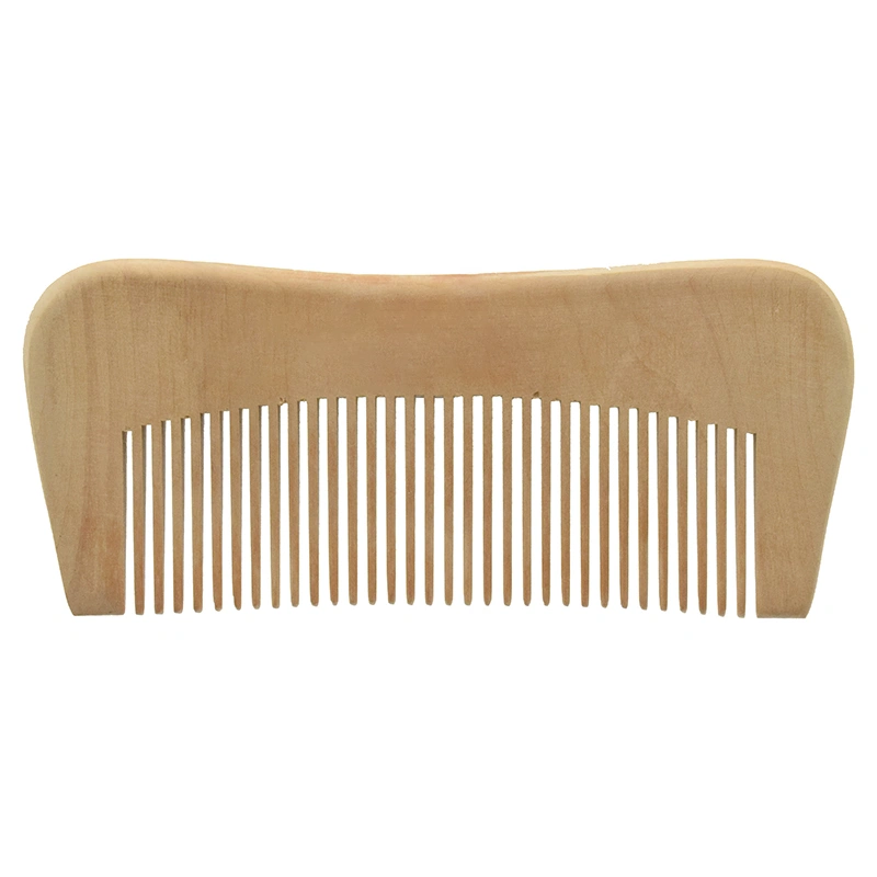 Private Label Wooden Comb Custom Men's Wooden Beard Shaping Tool