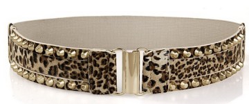 New fashion lady fancy elastic belt,Studded elastic belt