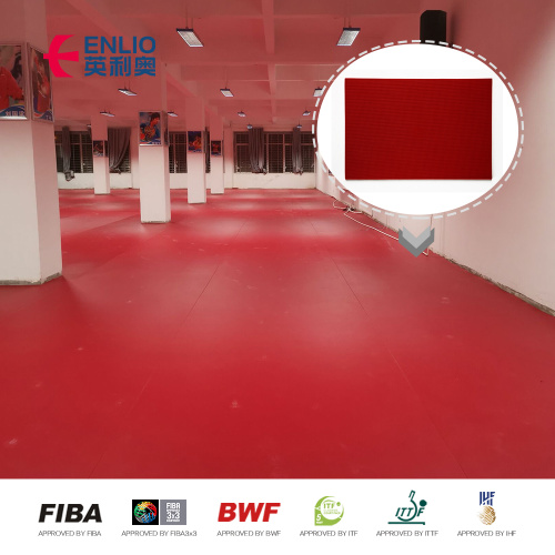 pavimento sportivo da ping pong da interno con ITTF
