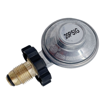 Professional 20PSI High Pressure Propane LP Regulator for Commercial Stoves and Heating Systems with 1/4" NPT Female Exit