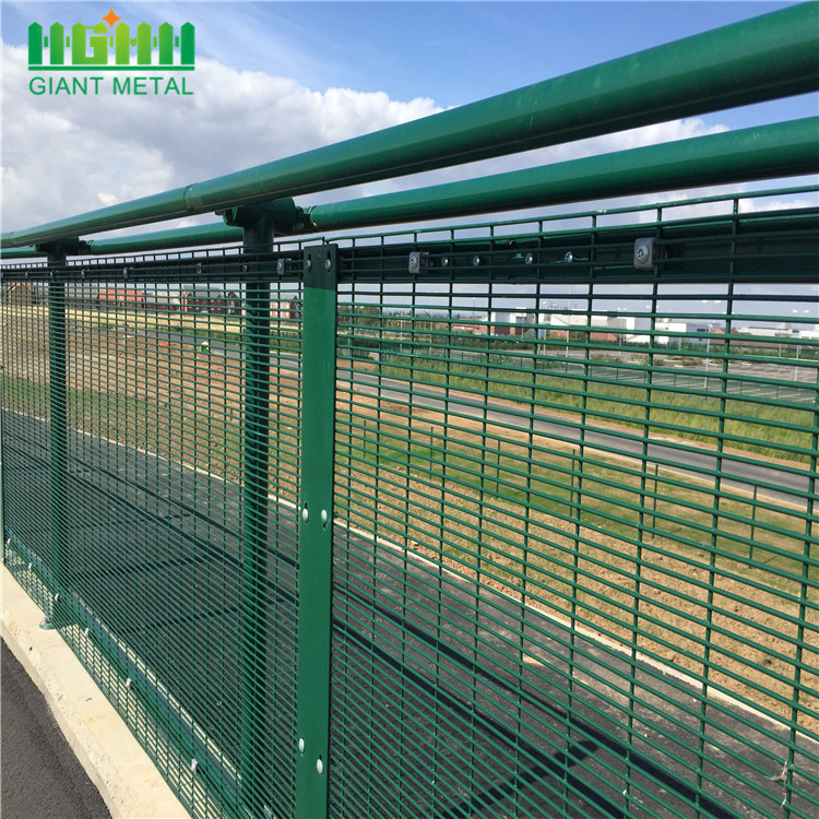 PVC Coated 358 High Security Fence Prison Fence