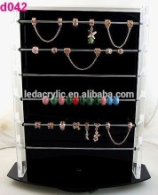Charms Beads Revolving Acrylic Display Stand