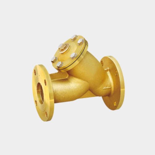 Brass flange filter application