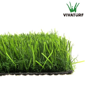 Viva turf BASF glue backing 35mm Middle East Green Synthetic Artificial Grass for Garden