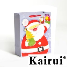Santa Claus Carring Christmas Gift Bag KR226-4