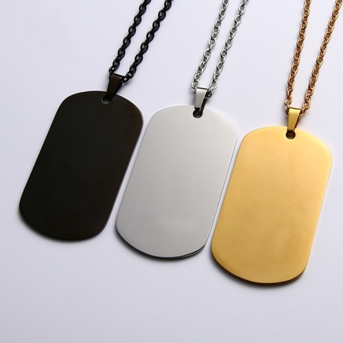 Custom Enamel Engraving Metal Zinc Alloy Dog Tag