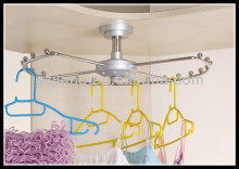 Closet rotating wire clothes rack furniture accessories