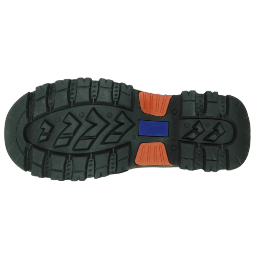 Rubber Sole Safety Shoes with leather linning