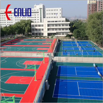 3x3 basketball court flooring multipurpose sports flooring