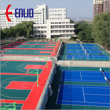 3x3 basketball court flooring outdoor multipurpose sports flooring