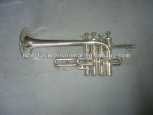 Silver plated Piccolo trumpet