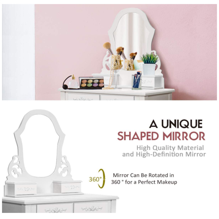 Mdf Dressing Table Wholesale 4