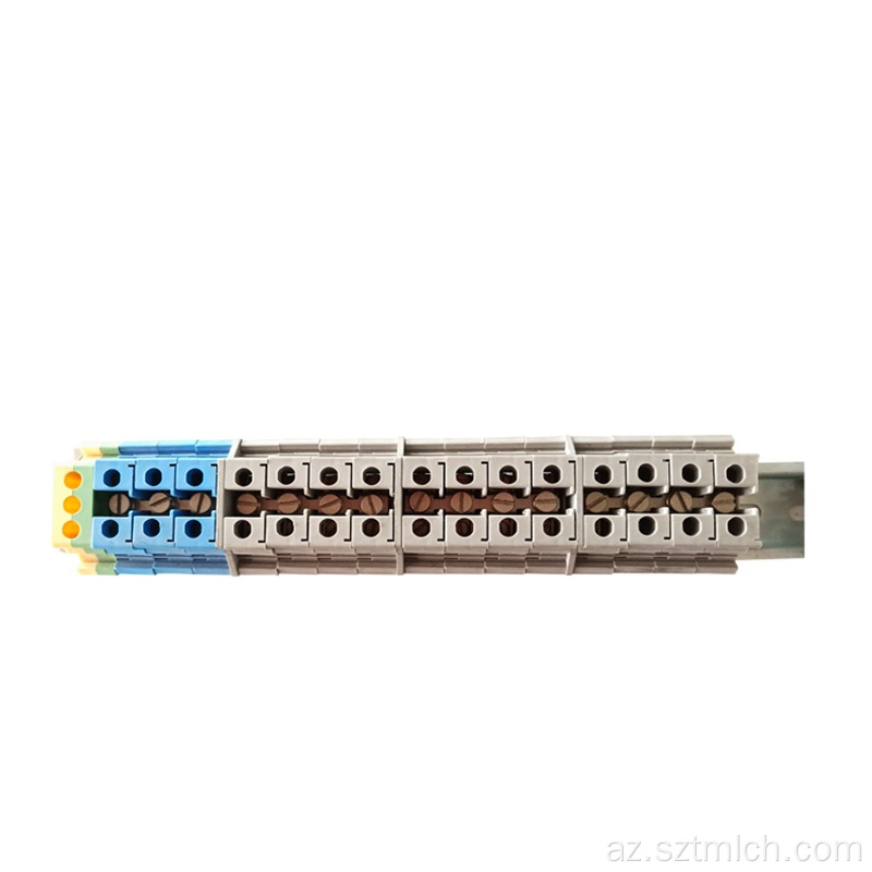 Xüsusi yüksək keyfiyyətli dəmiryolu tipli terminal blokları