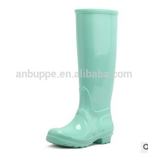 high heel rain boots rubber wellingtons