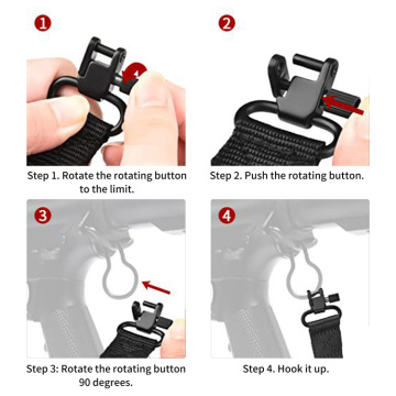 Tactical 2 Point Sling with QD Sling Swivel