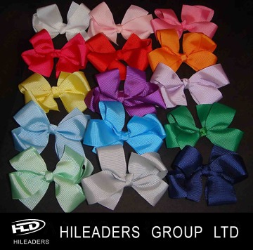 Wholesale Decorative Polyester Pink Ribbon Bows