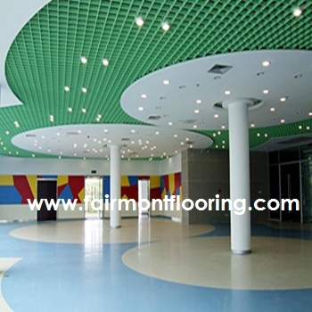 pvc floor tile production line