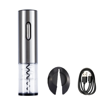 Rechargeable Auto Electric Wine Bottle Opener - Stainless Steel Wine Opener Cork Pull