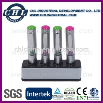 Plastic fluorescent marker for promotion
