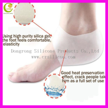 Foot heel care protector silicone heel cushion socks, gel ankle protector socks