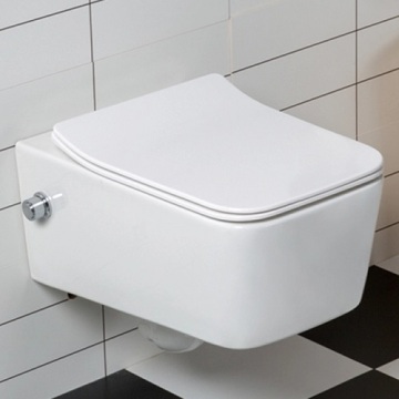 WC a parete Bidet con ugello WC sanitario in ceramica