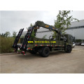 Dongfeng 8ton Light Duty Crane Trucks