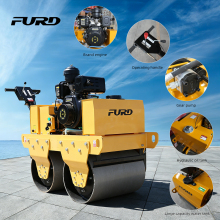 Mini Roller Double Drum Asphalt Roller Compactor Machine Small Vibratory Road Roller