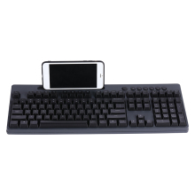 Hot Sell 108-keys Full Size White LED Gaming Keyboard with Multimedia Type-C Interface