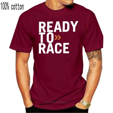 one yona Men's T Shirt Ready To Race Novelty Tops Enduro Cross Motocross Bitumen Bike Life Tees Clothes Cotton Printed T-Shirt