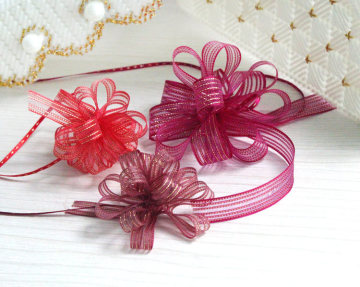 Gift decoration pull silk bowknot flower