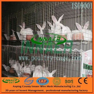 Innaer factory galvanized metal rabbit cages for rabbit farm