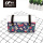 Custom dancing butterflies PU leather handbag cosmetic bag pencil case&bag multifunctional bag