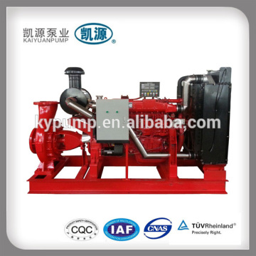 Fire systems diesel engine end suction fire pump