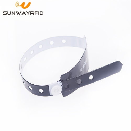 Waterproof PVC Hospital Id Tag Rfid Medical Bracelet
