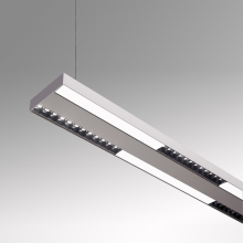 2025 110V AC IK08 LED Linear Wall Light with Reflector UGR19, Flicker-free, Aluminum Panel