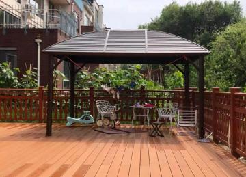 Metal Roof Gazebo with Mosquito Netting Best Selling