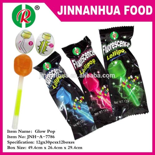 glow light lollipop