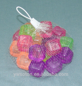plastic cool fruit ice cubes