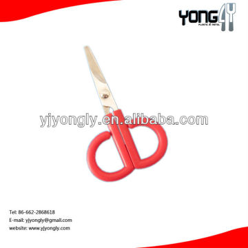 precision student scissors with round tip blades, round tip scissors,