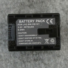 High capacity camera Camcorder battery BN-VG121 for JVC , Camera Battery Manufacturer