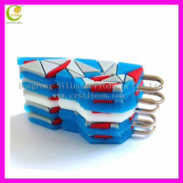 Rubber Elastic Zipper Puller for Slider Zippers